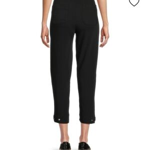 Karl Lagerfeld Black Cropped Pants NWT